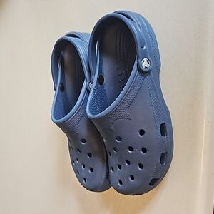 Blue crocs